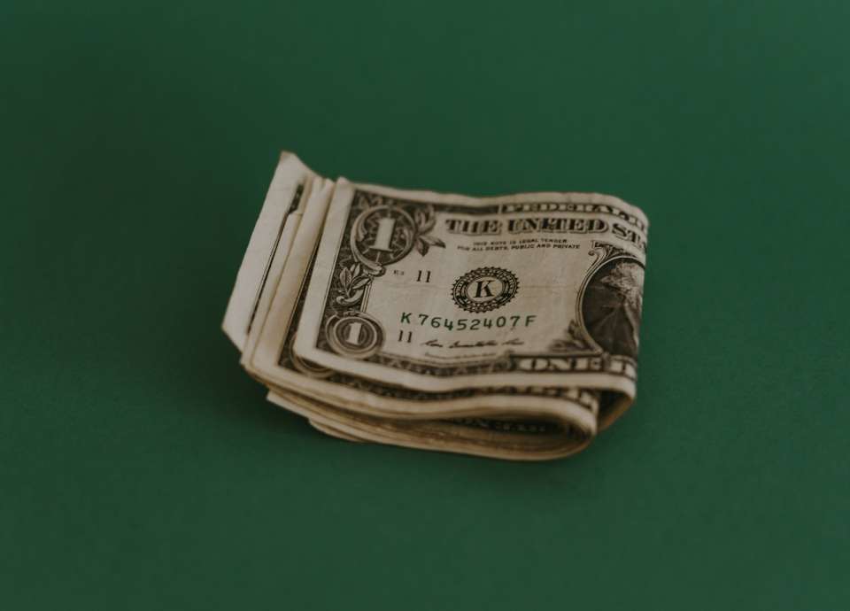 1 US dollar banknote