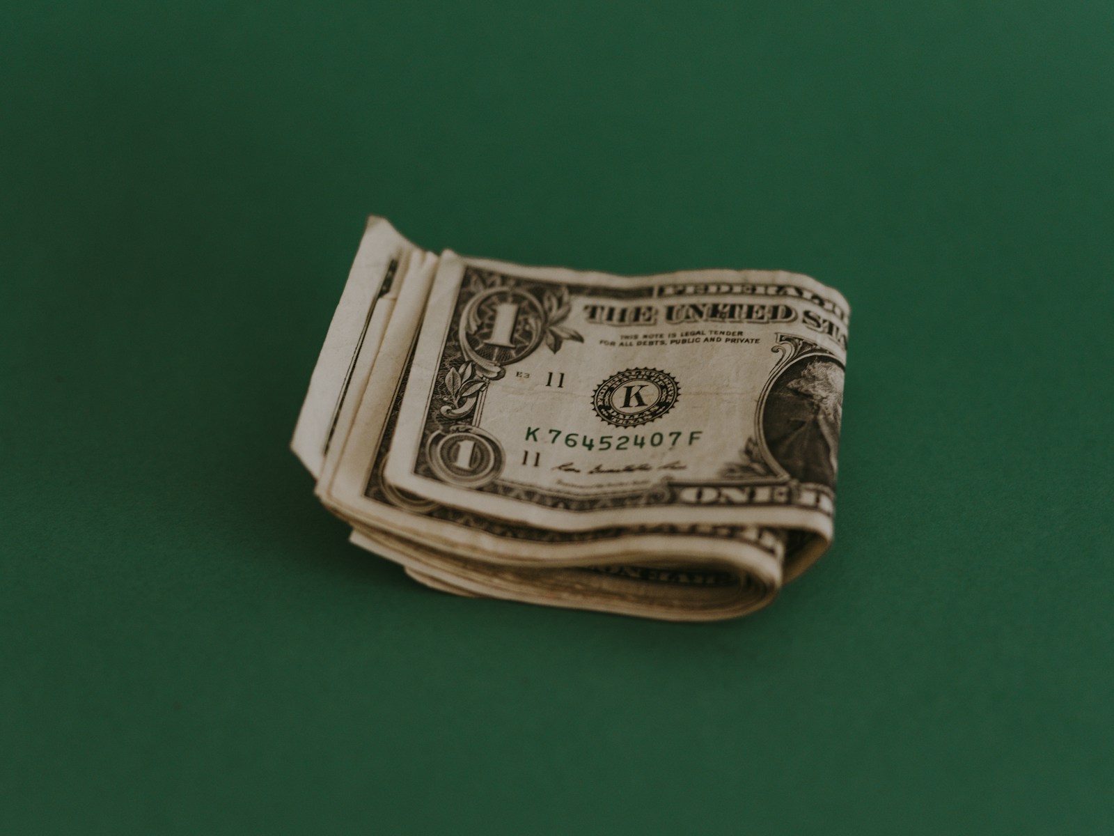 1 US dollar banknote